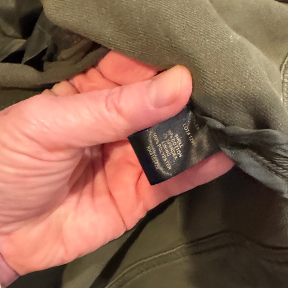 NWOT Peyton Jensen Women's Olive Military Field Jacket size M - Picture 6 of 6
